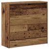 vidaXL Kenk&auml;kaappi 60 x 21 x 57 cm Tekninen puu Vanha puu