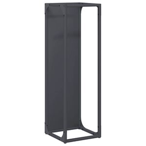 vidaXL Polttopuut Antrasiitti 25x25x80 cm Kylm&auml;valssattu ter&auml;s