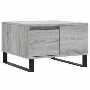 vidaXL Sohvap&ouml;yt&auml; harmaa Sonoma 55x55x36,5 cm tekninen puu
