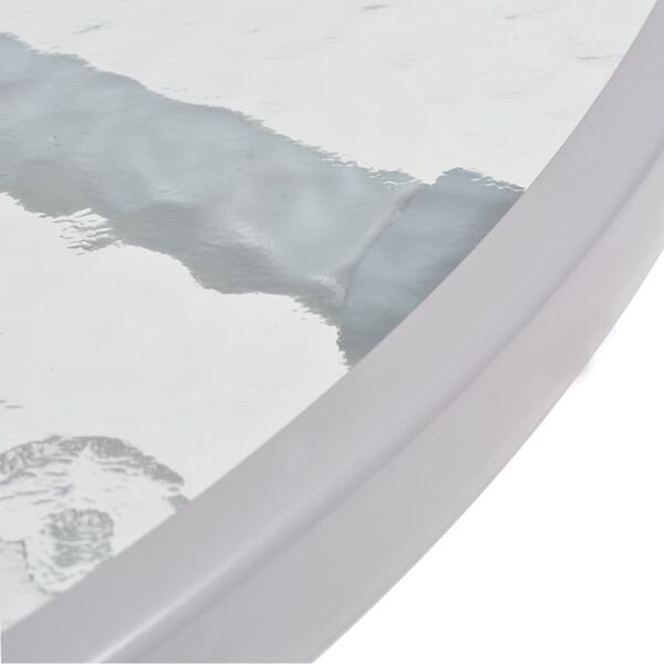 vidaXL 6-osainen Ulkoruokailuryhmä teräs ja textilene harmaa