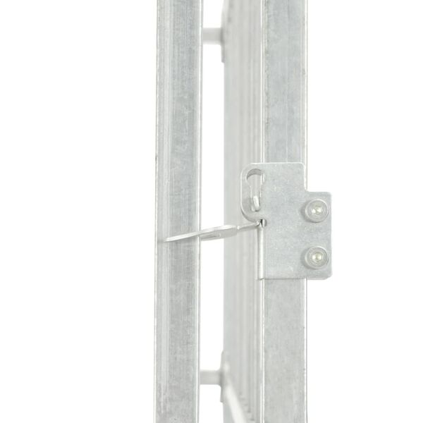 vidaXL Koiran ulkoh&auml;kki katoksella 300x300x200 cm