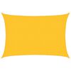 vidaXL Aurinkopurje 160 g/m&sup2; keltainen 2,5x3,5 m HDPE