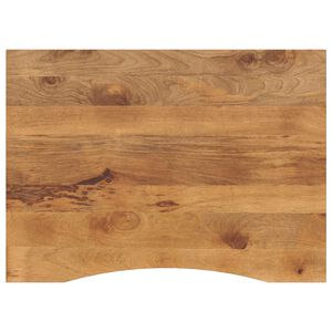 vidaXL P&ouml;yt&auml;levy kaarella 110x80x2,5 cm t&auml;ysi karkea mangopuu