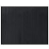 vidaXL Matto suorakaiteen muotoinen musta 80x100 cm bambu