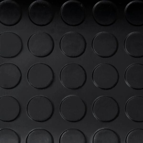 vidaXL Lattiamatto liukumaton kumi 1,5x4 m 3 mm pilkut