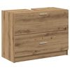 vidaXL Kylpyhuonekaappi Artisan tammi 78 x 37 x 59 cm Tekninen puu