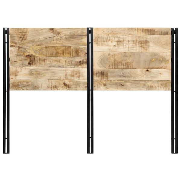 vidaXL s&auml;ngynp&auml;&auml;ty 140 cm t&auml;ysi mangopuu ja rauta