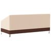 vidaXL 3-istuttava Penkinsuoja beige 204x86x48/73 cm 600D Oxford