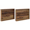 vidaXL Lehtiteline 2 kpl Vanha puu 100 x 12 x 70 cm Tekninen puu