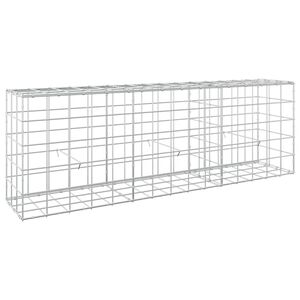 vidaXL Gabion 5 mm langasta ja 10x10 cm verkosta 150x30x50 cm