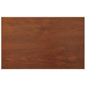 vidaXL Ikkunakynnys Ruskea puu 100 x 50 x 4,5 cm Polyvinyylikloridi