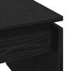 vidaXL Sohvapöytä Musta tammi. 68 x 50 x 38 cm Tekninen puu
