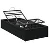 vidaXL S&auml;hk&ouml;s&auml;&auml;t&ouml;inen s&auml;nky runko Musta 200 x 80 x 33,5 cm Ter&auml;s