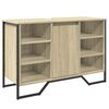 vidaXL Kylpyhuoneen pesuallaskaappi Sonoma 91x35x60 cm tekninen puu