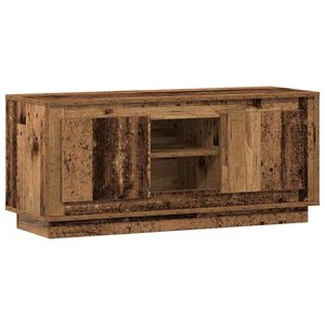 vidaXL TV-kaappi Vanha Puu 102 x 35 x 45 cm Tekninen puu