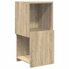 vidaXL Kulmakaappi Sonoman tammi 30,5x30x65cm Tekninen puu