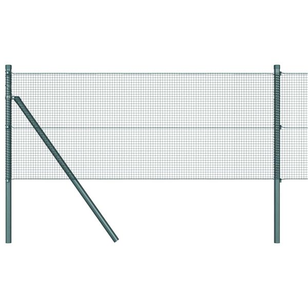 vidaXL Aitalatu Vihre&auml; 50 x 0,6 m (12 x 12 mm verkko) Ter&auml;s ja PVC