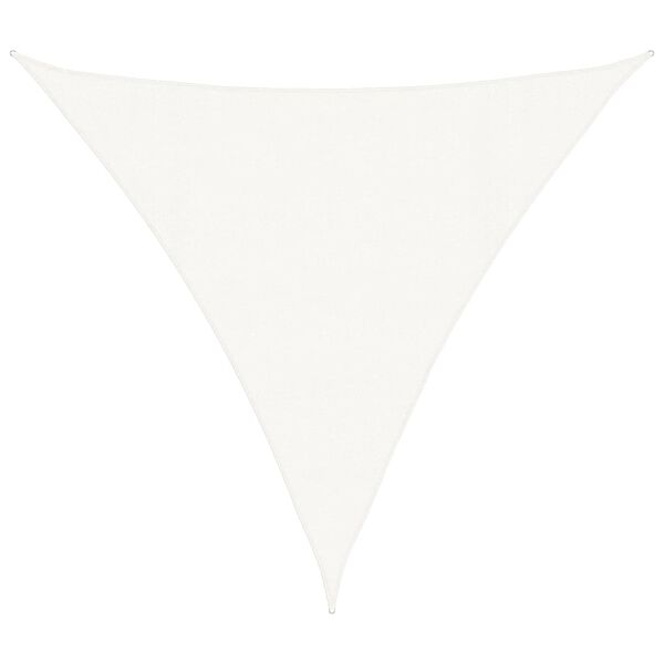 vidaXL Aurinkopurje 160 g/m² valkoinen 4,5x4,5x4,5 m HDPE