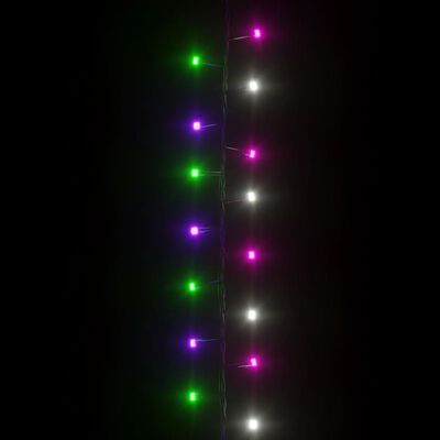 vidaXL Kompakti LED-valonauha 1000 LED-valoa monivärinen pastelli 25 m