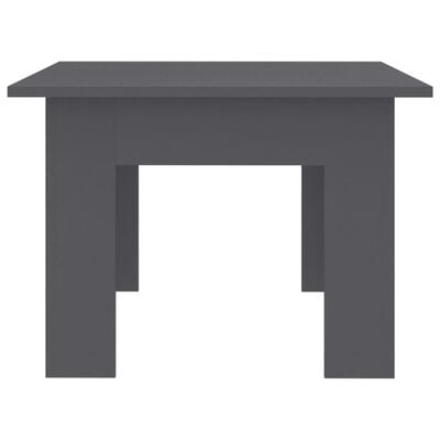 vidaXL Sohvapöytä harmaa 100x60x42 cm lastulevy