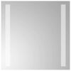vidaXL Kylpyhuoneen LED-peili 30x30 cm