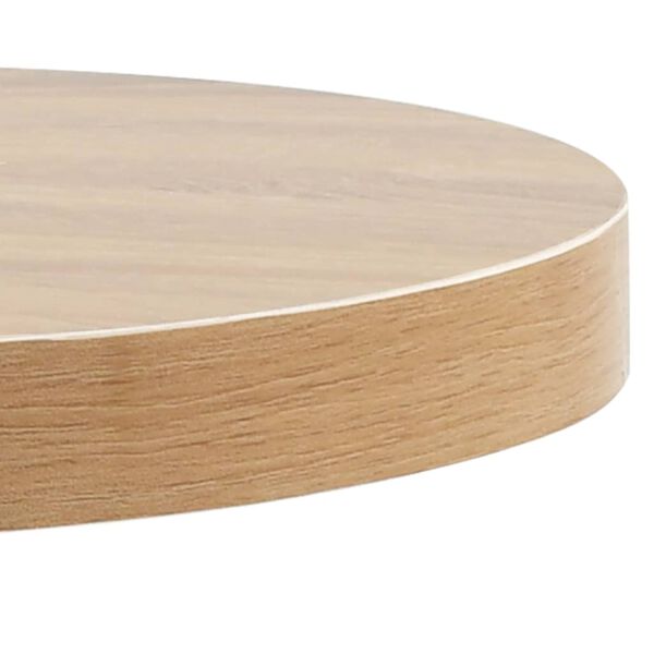 vidaXL Bistropöytä vaaleanruskea 50 cm MDF