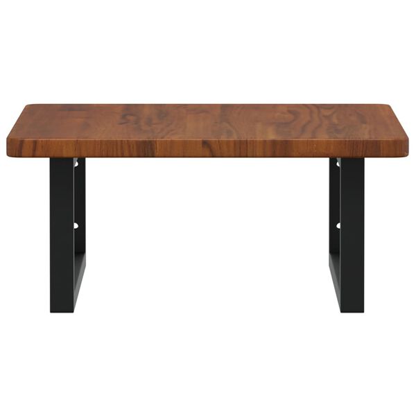 vidaXL Pesuallashylly sein&auml;lle ter&auml;s ja t&auml;ysi tammi