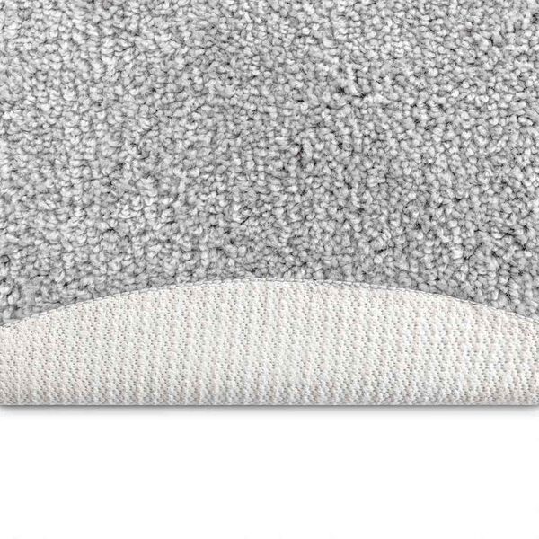 vidaXL Liukumaton Shaggy Matto Harmaa 120 x 120 cm PP