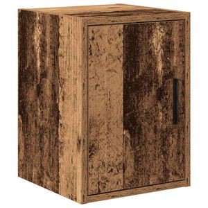 vidaXL Autotallin sein&auml;kaappi Vanha Puu Suunniteltu puu