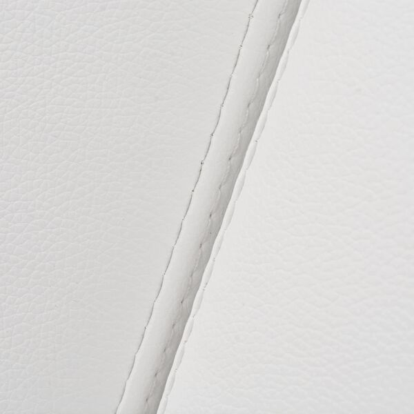 vidaXL Sohva Valkoinen kangas