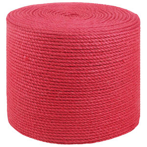 vidaXL 4 mm Punainen 100% Tossa juutti