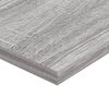 vidaXL Sein&auml;hyllyt 4 kpl harmaa Sonoma 100x20x1,5 cm tekninen puu
