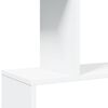 vidaXL Huoneenjakaja 6 tasoa valkoinen 70x24x193 cm tekninen puu