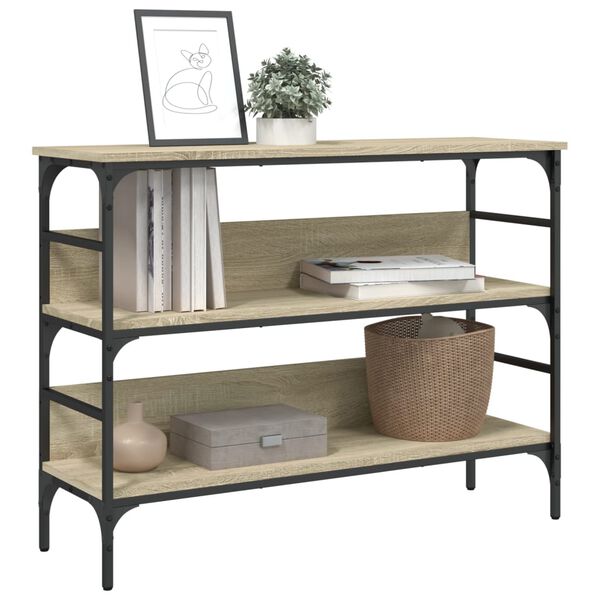 vidaXL Sohvap&ouml;yt&auml; Sonoma-tammi 100x32x75 cm tekninen puu