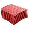 vidaXL Joulupuunhame Punainen &Oslash; 65 x 24 cm Muovi