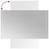 vidaXL Kylpyhuoneen LED-peili 60x100 cm