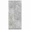vidaXL Vaatekaappi betoninharmaa 90x52x200 cm tekninen puu