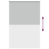 vidaXL Rullaverho Blackout vaalean harmaa 150x210 cm Kankaan leveys