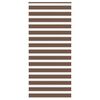 vidaXL Seepraverho ruskea 115x230 cm kangas leveys 110,9 cm polyesteri