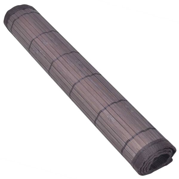 Bambu Tabletti 6 kpl 30 x 45 cm Tummanruskea