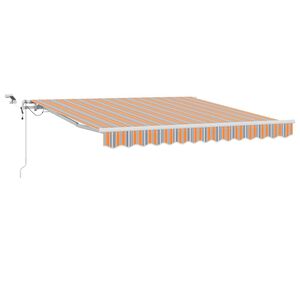 vidaXL Vedett&auml;v&auml; markiisi Moniv&auml;rinen 300 x 250 cm Polyesteri