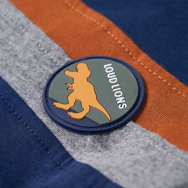 Lasten pitkähihainen T-paita laivastonsininen 92