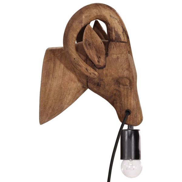 vidaXL Sein&auml;valaisin el&auml;imen muotoinen 25 W 15x24x25 cm E27