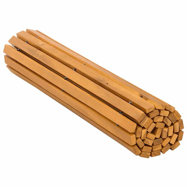 vidaXL Kylpyhuoneen Matto Yksiv&auml;rinen Ruskea 100 x 60 cm Puu