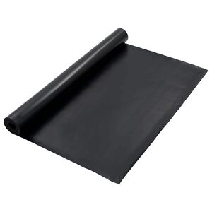 vidaXL Lattiamatto Musta 1,2 x 5 m Kumi