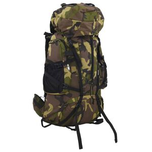 vidaXL Rinkka vihre&auml; maastokangas 60 l oxford kangas