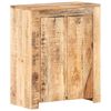 vidaXL Senkki 59x33x75 cm karkea mangopuu