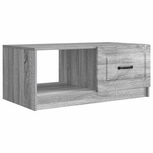 vidaXL Sohvap&ouml;yt&auml; Harmaa sonoma 90 x 50 x 37 cm Tekninen puu