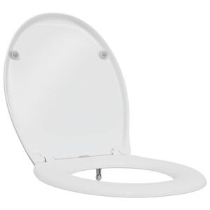 vidaXL WC-istuin Valkoinen 47 x 37 x 4 cm Duroplast