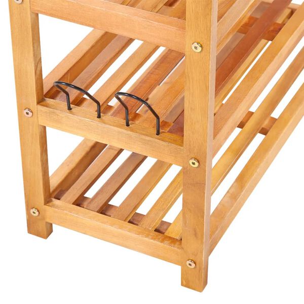 vidaXL Puinen kenk&auml;teline 5 kerrosta